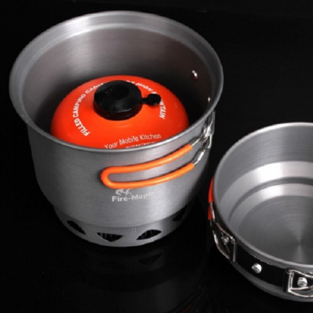 Набор посуды с теплообменной системой FMC-218 323г./1,2л и 0,6л