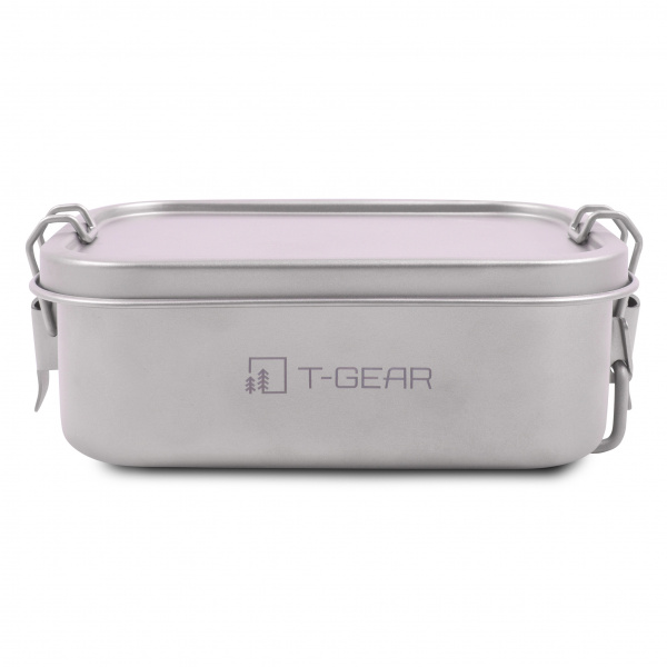 Ланч-бокс титановый T-Gear Titanium Lunchbox 800