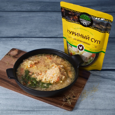 Готовое блюдо Куриный суп по-домашнему 300 г. (Кронидов)