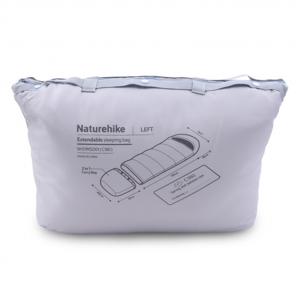 Спальный мешок детский Naturehike Growth C180 NH21MSD01
