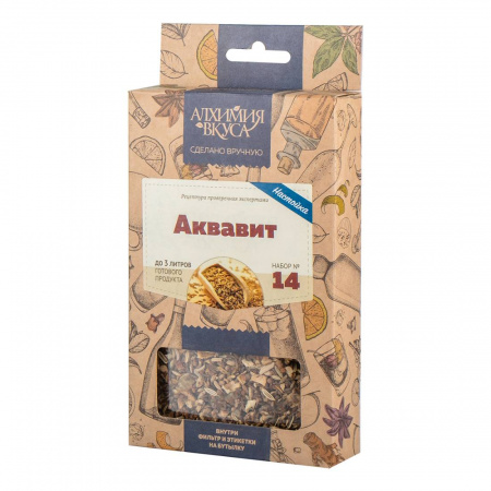 Набор для приготовления настойки Алхимия вкуса № 14 "Аквавит", 39 г