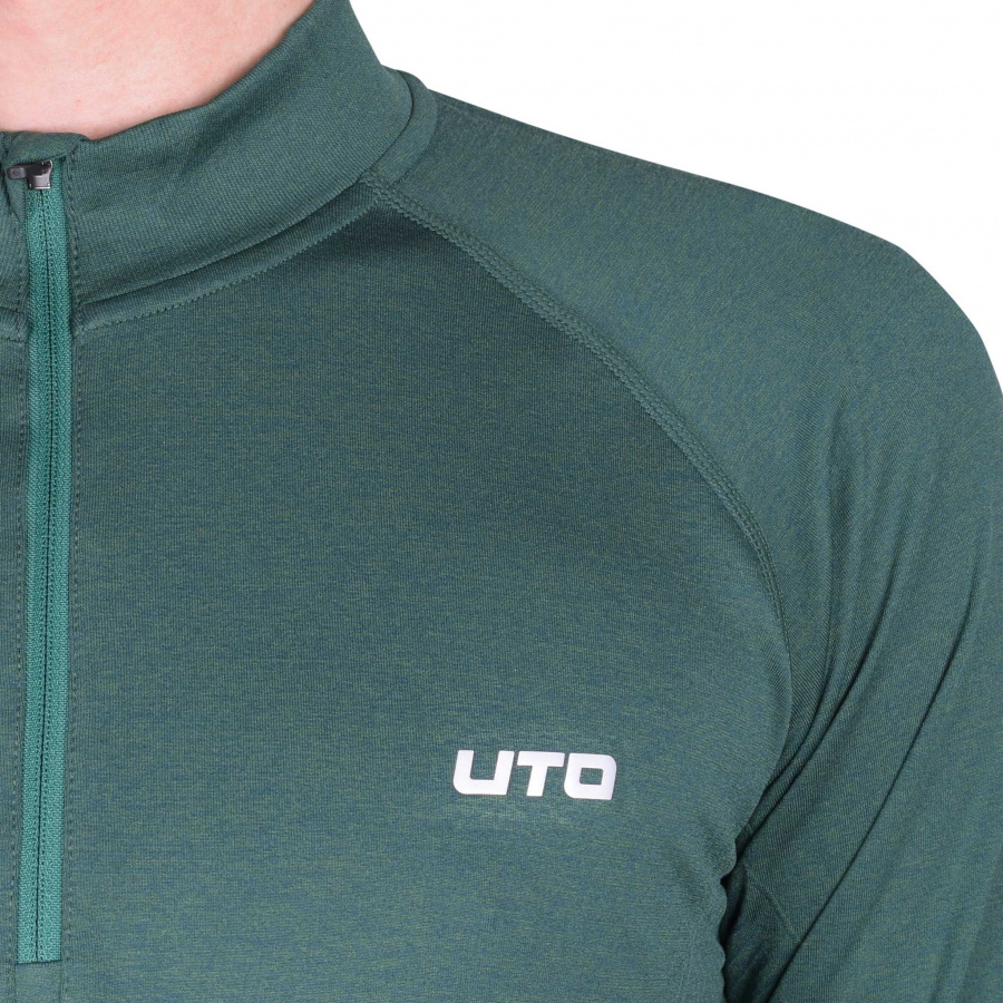 Термофутболка с длинным рукавом UTO Running Long Sleeve Half Zip 946119