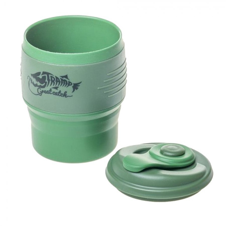 Кружка Tramp TRC-082 силиконовая складная с крышкой (350мл)