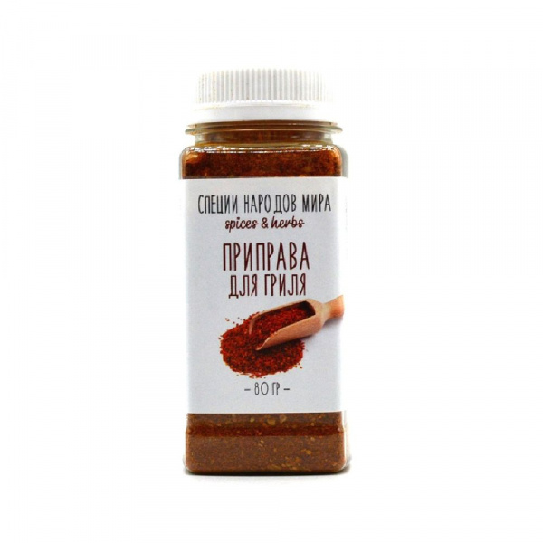 Organic Food Приправа для гриля 80 гр. ПЭТ