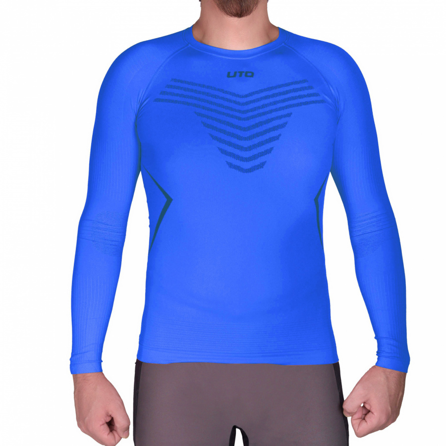 Термофутболка UTO Compress Long Sleeve 926102 Синий (Teal Blue) L