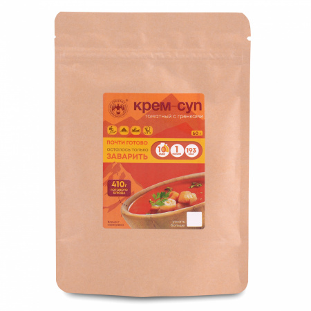 Крем-суп Томатный с гренками 60г, СПЕЦПИТ КРАФТ