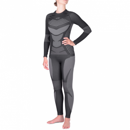 Термобелье UTO комплект Sports Armor ThermoLite Nilit W's 923202 Black/Grey M