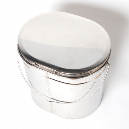 Набор высоких котелков 3 шт.(13;16;18л) крышки с ручками нерж.сталь(Роза ветров)