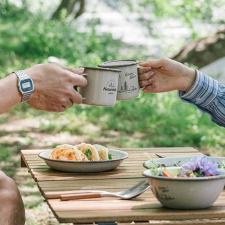 Тарелка эмалированная Naturehike NH20SJ030 210mm