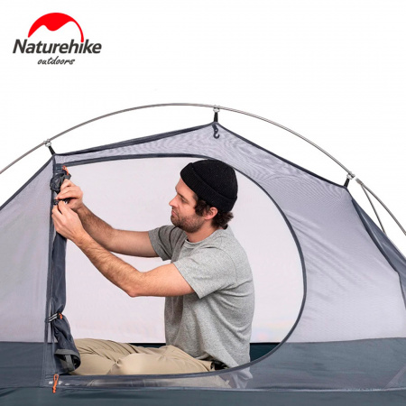 Палатка Naturehike Spider 1 20D NH18A095-D с футпринтом