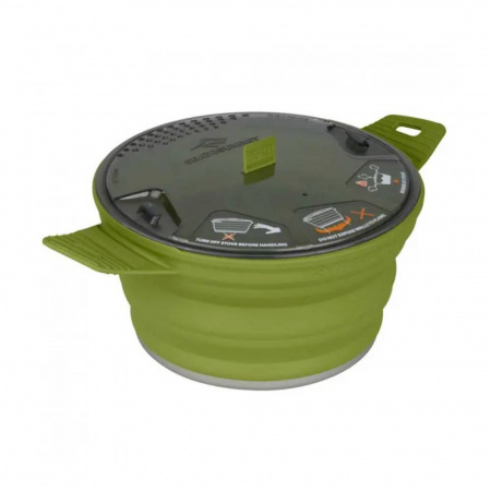 Sea to Summit складная кастрюля X-Pot 2.8l зеленая