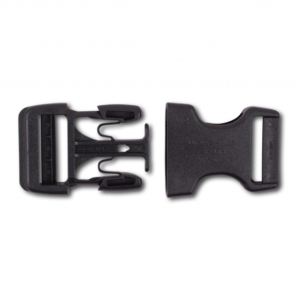 Пряжка фастекс Duraflex Stealth 25мм, одна регулировка,1-07005/1-06359