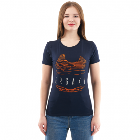 Dragonfly Футболка с принтом Ergaky цвет синий (W) (S)