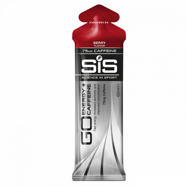 Гель энергетический с кофеином 75 мг SIS Go PLUS Caffeine Gel, Ягоды, 60мл