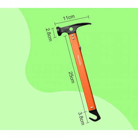 Молоток кемпинговый Naturehike Aluminum multifunctional outdoor hammer NH15A010-I