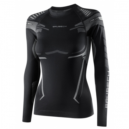 Термобелье женское Brubeck футболка с длинным рукавом зональная DRY