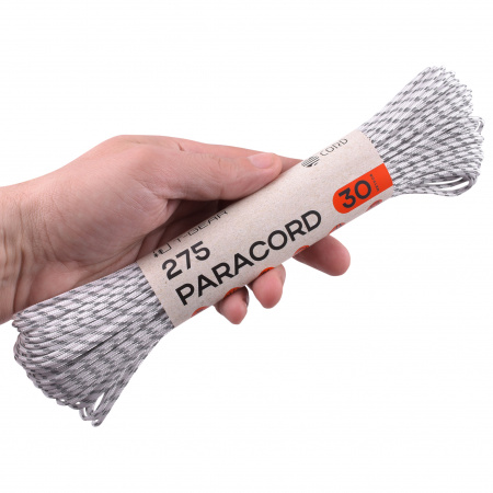 Паракорд 275 T-Gear x CORD nylon 30м световозвращающий