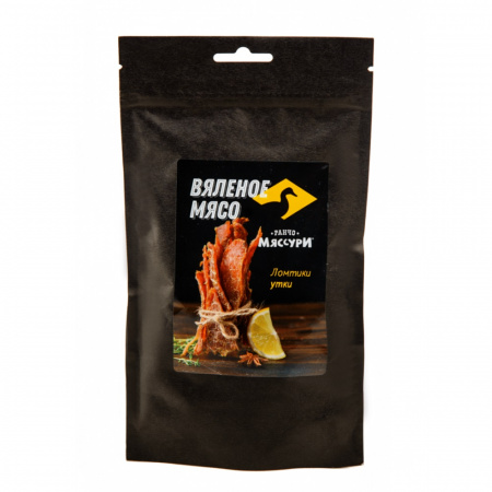 Вяленое мясо Утка Ранчо Мяссури Гурмэ, 50 гр