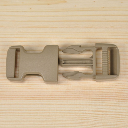 Пряжка фастекс Duraflex Mojave 25мм, одна регулировка, 1-15000/1-05001