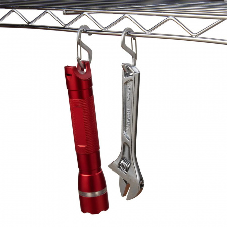 Карабин-крюк металлический NiteIze S-Biner Hook 'N Hold S-Hook - Small - 2 Pack