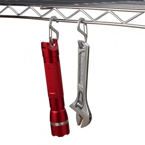 Карабин-крюк металлический NiteIze S-Biner Hook 'N Hold S-Hook - Small - 2 Pack