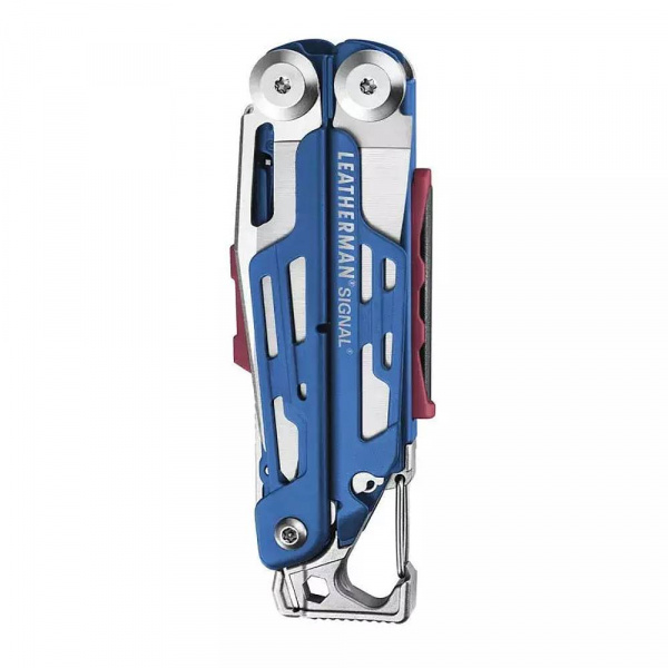 Мультитул Leatherman Signal -832741 115мм 19функций синий нейлоновый чехол карт.коробка