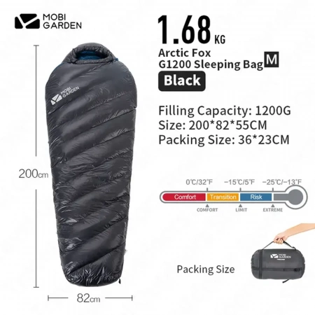 Спальный мешок Mobi Garden Arctic Fox G1200 NX21562024