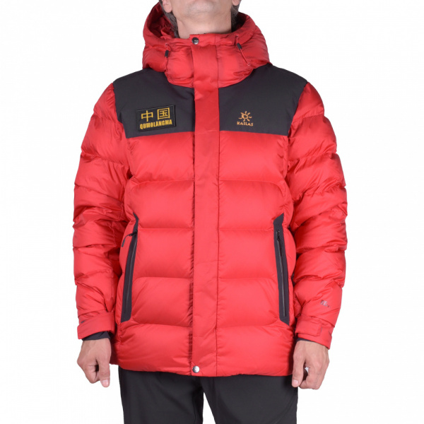 Kailas куртка пуховая BC Hooded Down KG2143105 (L, Красный/Черный, 21535)