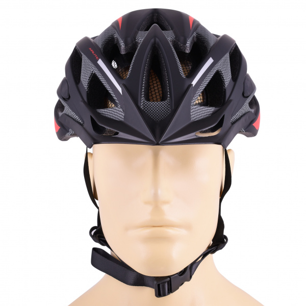 Велошлем VOOX Road Helmet mat black / red (L/XL)