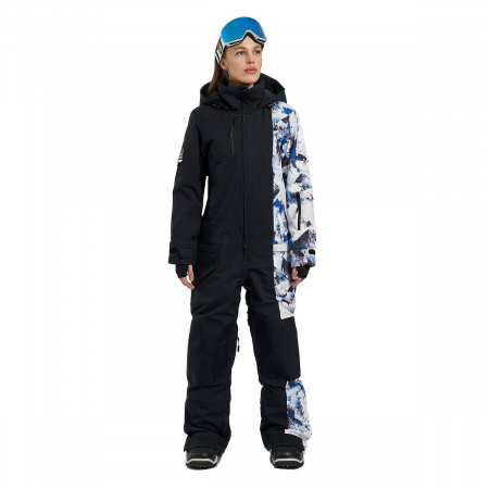 Комбинезон LIME COOL ZONE KN1131/20/55 черный/принт гора (SMALL)