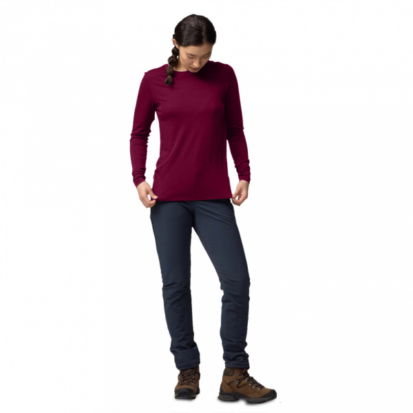 Футболка с длинным рукавом женская Fjallraven Abisko Wool LS W