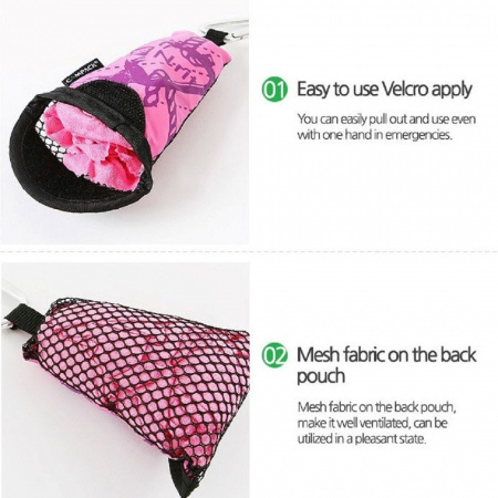 N-Rit полотенце Campack Towel 30*30 рS