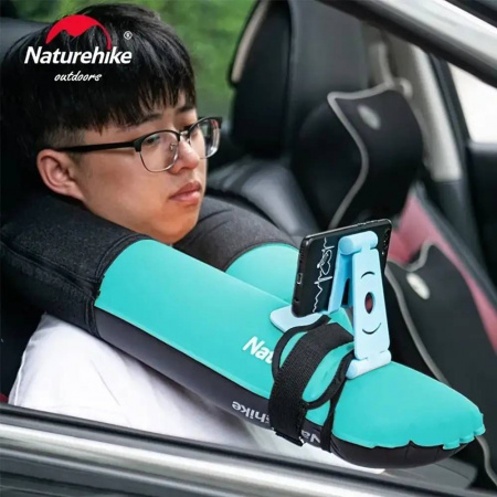 Подушка удлиненная U-образная надувная 20ZT Naturehike NH20ZT004