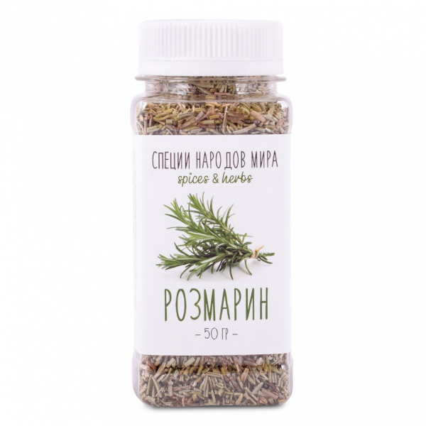 Organic Food Розмарин сушеный 50 гр. ПЭТ