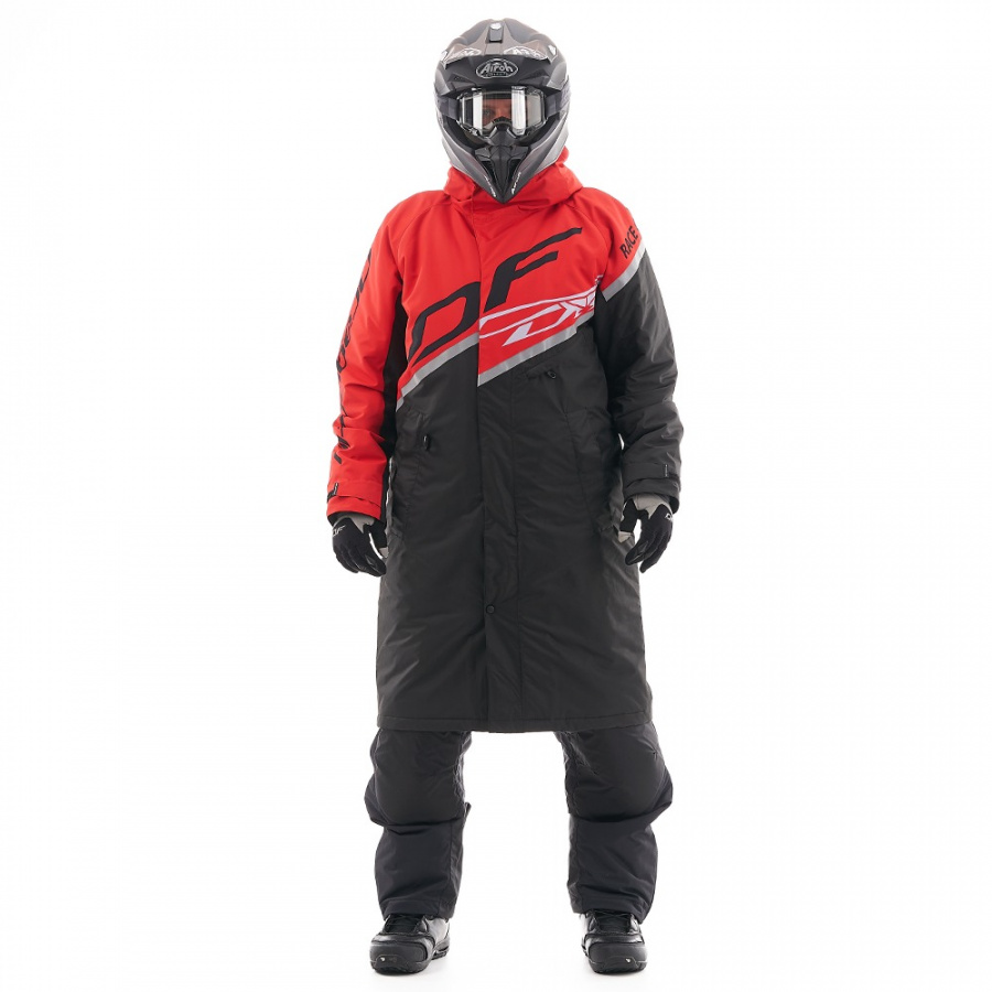 Dragonfly Плащ зимний RACE COAT Red 2022 (S)