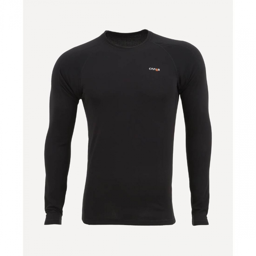 Термобелье Сплав Active Thermal Grid light футболка L/S черная 52/188