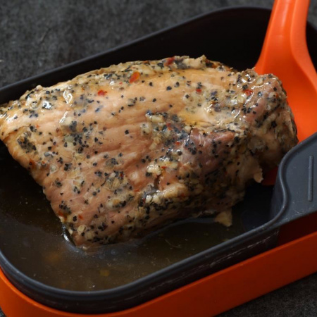 Готовое блюдо Буженина в собственном соку 325 г. (Кронидов)