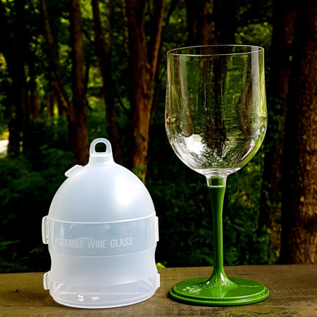 BosoKorea бокал складной Outdoor Wine PCTG320ACC в жестком чехле