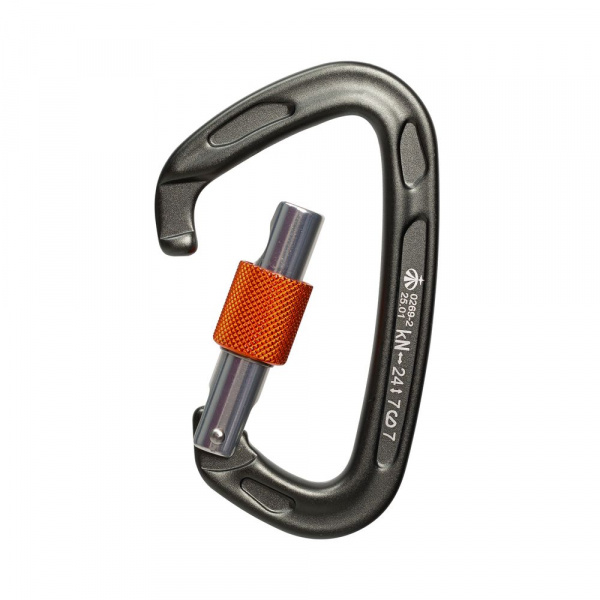 Вертикаль Карабин скалолазный с муфтой (Keylock)