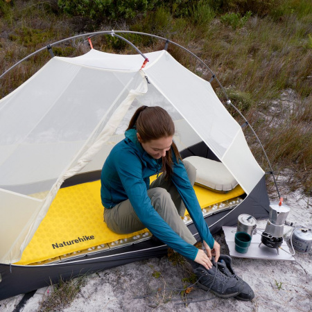 Коврик самонадувающийся Naturehike Yugu R3.6 Ultralight CNK2550WS033 Mummy 185*55*3.5 см