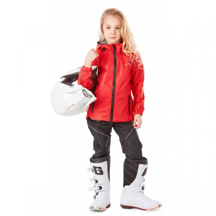 Dragonfly Детский комплект дождевой (куртка, брюки) EVO Kids RED (мембрана) (р. 116-122) Dragonfly Детский комплект дождевой (куртка, брюки) EVO Kids RED (мембрана) (р. 116-122)