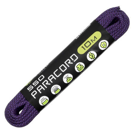 Паракорд 550 CORD nylon 10м RUS (purple snake)