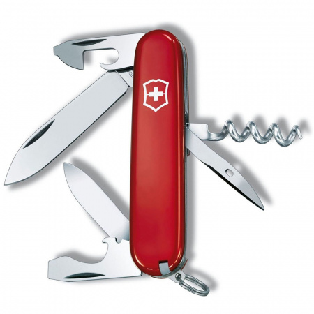 Нож перочинный Victorinox Tourist (0.3603) 84мм 12функций красный карт.коробка