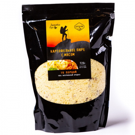 Картофельное пюре с мясом 720 г (Здоровая Еда)