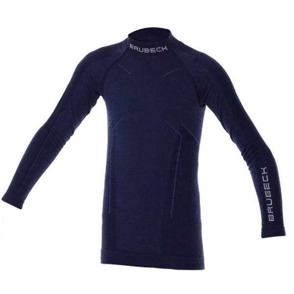 Термобелье для мальчиков Brubeck футболка с дл. рукавом шерсть мериноса ACTIVE WOOL