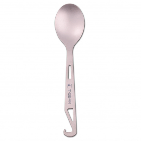 Ложка с крючком титановая T-Gear Titanium Hooked Spoon Matt