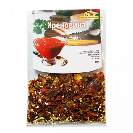 Острая закуска Хреновина 40 г (Здоровая Еда)