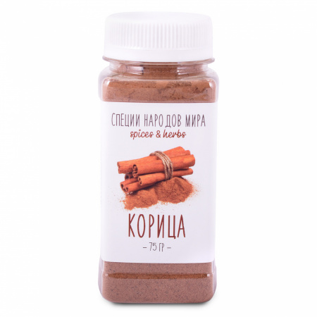 Organic Food Корица молотая, 75 гр ПЭТ