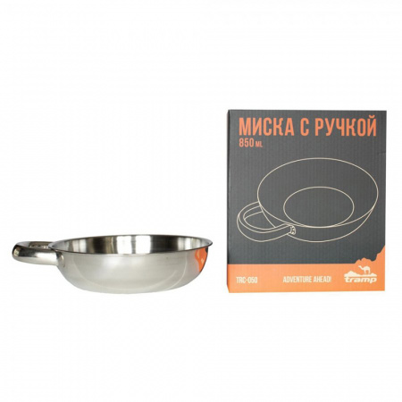 Миска Tramp с ручкой (0,85л) TRC-050