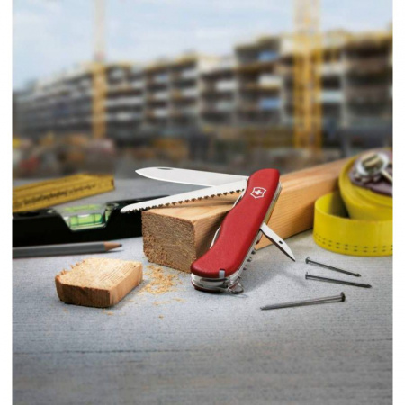 Нож перочинный Victorinox Rucksack (0.8863) 111мм 14функций красный карт.коробка